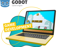 Godot.  Основа создания легендарных игр - КИБЕРшкола программирования для детей, компьютерные курсы для школьников, начинающих и подростков - KIBERone г. Тамбов