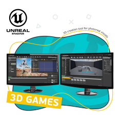 Unreal Engine 4. Игровой движок - КИБЕРшкола программирования для детей, компьютерные курсы для школьников, начинающих и подростков - KIBERone г. Тамбов