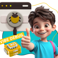 Тестирование & Vibe Debug. Охотники за багами - КИБЕРшкола программирования для детей, компьютерные курсы для школьников, начинающих и подростков - KIBERone г. Тамбов