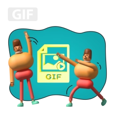 Gif-анимация - КИБЕРшкола программирования для детей, компьютерные курсы для школьников, начинающих и подростков - KIBERone г. Тамбов