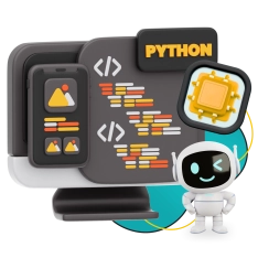 Мой первый сайт с мозгами: Python + AI - КИБЕРшкола программирования для детей, компьютерные курсы для школьников, начинающих и подростков - KIBERone г. Тамбов