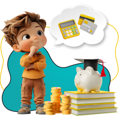 Финансовый интеллект вместе KIBERone - КИБЕРшкола программирования для детей, компьютерные курсы для школьников, начинающих и подростков - KIBERone г. Тамбов