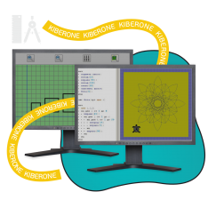 Исполнители чертежник и черепашка - КИБЕРшкола программирования для детей, компьютерные курсы для школьников, начинающих и подростков - KIBERone г. Тамбов