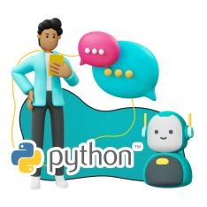 Умный чат-бот на Python на Telegram - КИБЕРшкола программирования для детей, компьютерные курсы для школьников, начинающих и подростков - KIBERone г. Тамбов