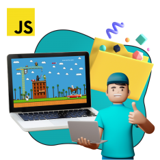 Программирование на JavaScript. Учимся создавать игры! - КИБЕРшкола программирования для детей, компьютерные курсы для школьников, начинающих и подростков - KIBERone г. Тамбов