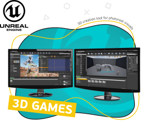 Unreal Engine 4. Игровой движок - Школа программирования для детей, компьютерные курсы для школьников, начинающих и подростков - KIBERone г. Тамбов