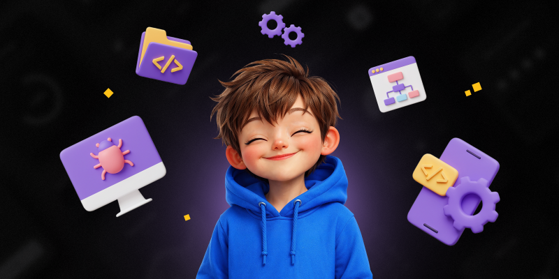 Идеальный сайт с нуля: код, дизайн и AI-помощник - КИБЕРшкола программирования для детей, компьютерные курсы для школьников, начинающих и подростков - KIBERone г. Тамбов